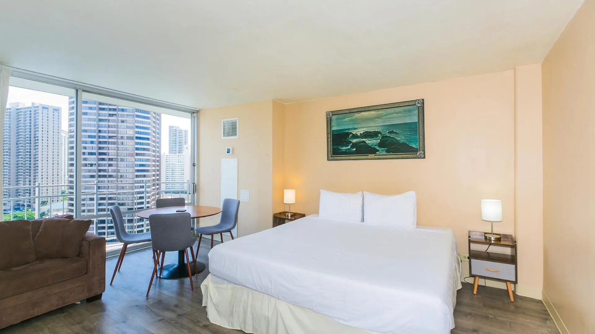 Ilikai Marina 1889 City View Studio Honolulu Appartamento